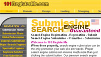 Search Engine Submission by 101registerme.net