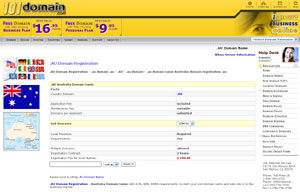 .AU Domain Registration - Australia Domain Name AU by 101domain.com