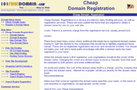 Cheap Domain Registration by registry.101freedomain.com