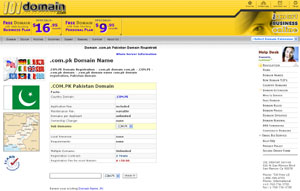 .COM.PK Domain Registration - Pakistan Domain Name COM.PK by 101domain.com