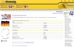 .DE.COM Domain Registration - Germany Domain Name DE.COM by 101domain.com