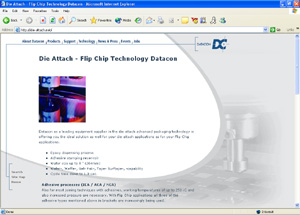 Die Attach - Flip Chip Technology at die-attach.net