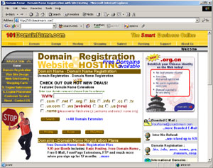 Domain Registration by 101domainname.com