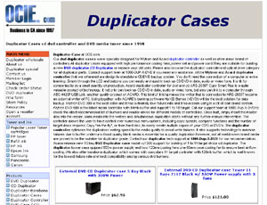 DVD Duplicators by ocie.com
