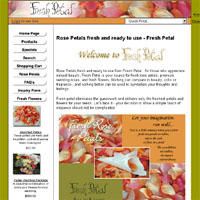 Fresh Rose Petals by freshrosepetals.com