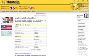 .MY Domain Registration - Malaysia Domain Name .MY by 101domain.com