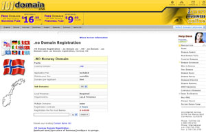 .NO Domain Registration - Norway Domain Name NO by 101domain.com