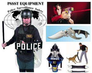 Police Equipment for Hawaii and Alaska at www.hipst.net