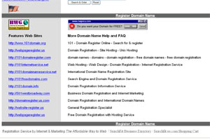 Register Domain Name by register.101register.us
