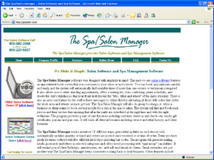 Salon and Spa  Software by spasalon.com