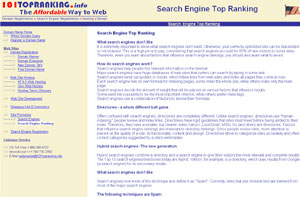 Search Engine Top Ranking by 101topranking.info
