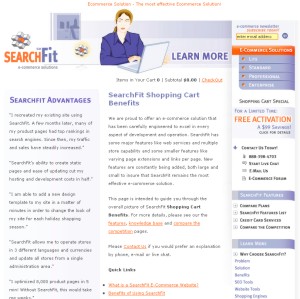 Shopping Cart by Searchfit.us.com