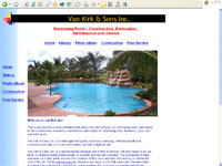 Swimming Pools and Fountains at vankirk-swimming-pools.com